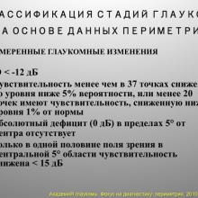Фокус на диагностику. Периметрия, field of vision. По Материалам   Европейского глаукомного общества.Терминология и руководство по глаукоме. 3 -ий выпуск. 2008. АкадемиЯ  глаукомы, Academy glaucoma. Глаукома от «А» до «Я», При поддержке компании Пфайзер. Клуб знатоков. Образовательный проект портала Орган зрения www.organum-visus.com