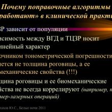 Астахов Ю.С. Ранняя диагностика глаукомы. Доклад. Белые ночи-2011, 01 июня 2011г., Санкт-Петербург, Россия. Astakhov YS Early diagnosis of glaucoma. Академия глаукомы, Academy Glaucoma. Клуб знатоков. Офтальмологический портал Орган зрения www.organum-visus.com