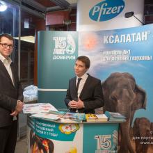 Всемирная Неделя Борьбы с Глаукомой - World Glaucoma Week: WGW-2014! Телемост Москва-Санкт-Петербург, Россия, 06 марта 2014г. При поддержке компании Пфайзер. Информационный партнер www.organum-visus.com